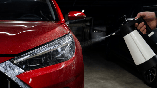 AUTO HAIL REPAIR ON A VEHICLE